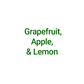 Ingredients in Simplicity Cold-Pressed Juice: Fat Burner—Grapefruit, apple, & lemon.